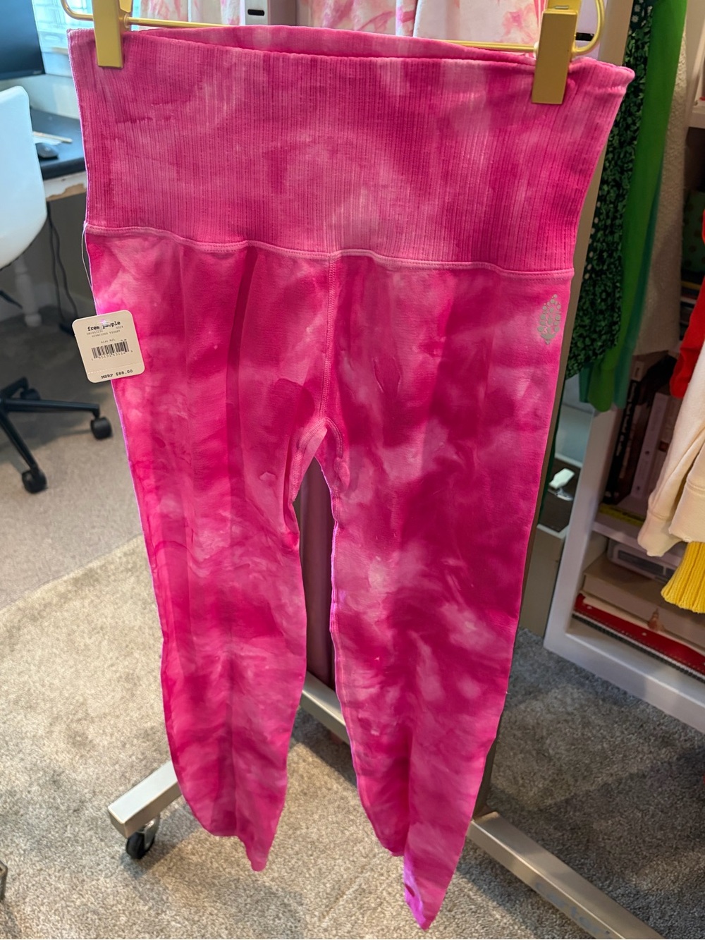 Free People Movement Good
Karma leggings, VIVACIOUS VIOLET, NWT.